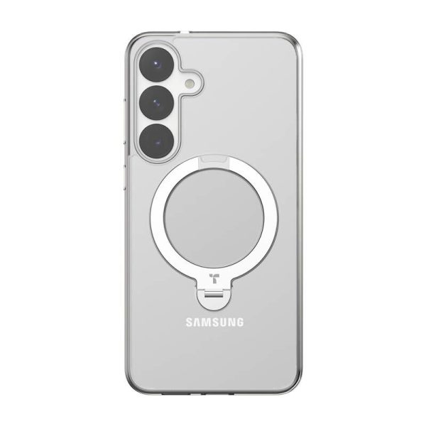 Torras Ostand Spin Series phone case for Samsung S25+ (transparent)