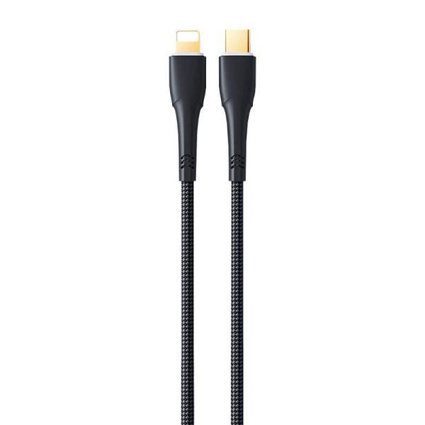 Remax Bosu RC-C063 cable USB-C to Lightning , 1,2m, 20W (black)