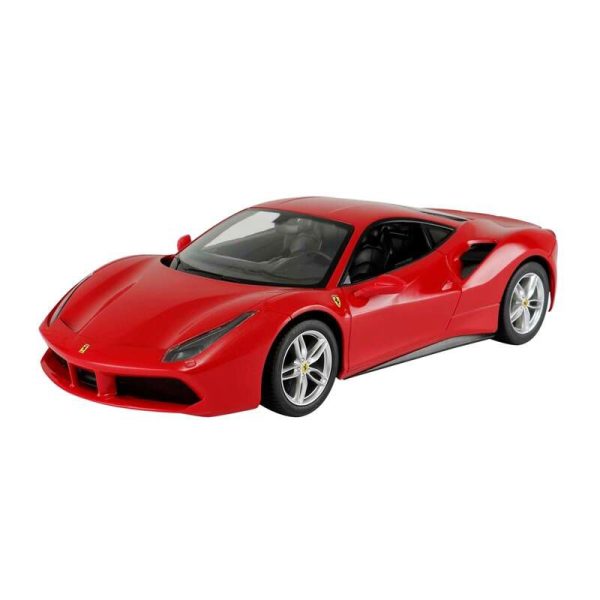 RASTAR 1:14 RC remote control car Ferrari 488 GTB (red)