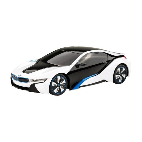 RASTAR R/C 1:24 BMW I8 remote controlled RC car (white)