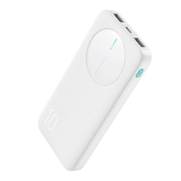 Joyroom Powerbank JR-PBF12 2.4A LED 10000mAh (white)