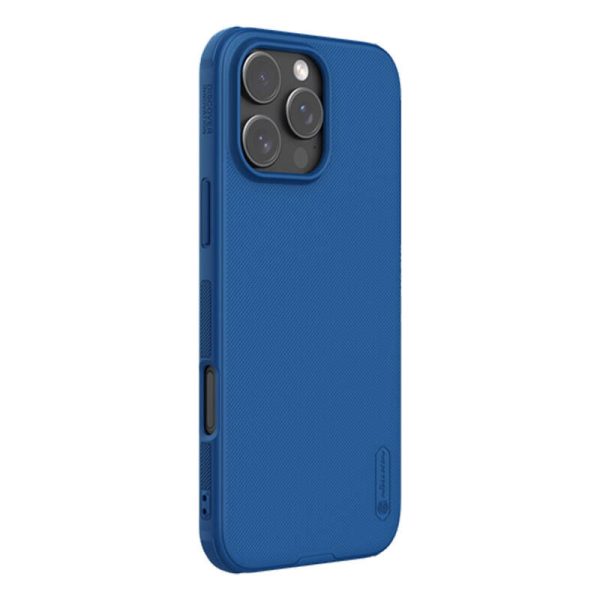 Case Nillkin Super Frosted Shield Pro Magnetic iPhone 16 Pro Max (niebieski)