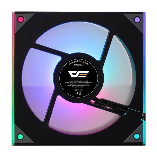 Darkflash DM8 ARGB Cooling Fan (Black)