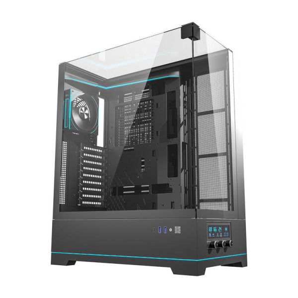 Darkflash DY450L PRO computer case (black) + 1 fan