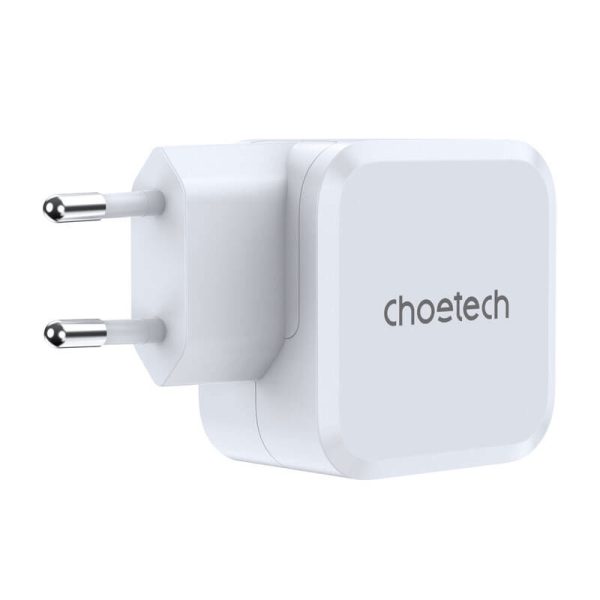 PD8007 USB-C PD45W power charger Choetech EU (white)