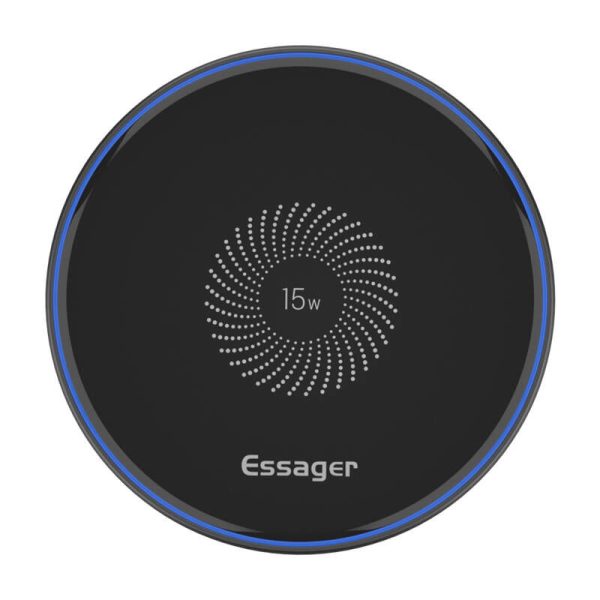 Wireless magnetic charger, Essager, EWXZMX-JMB01, 15W (black)