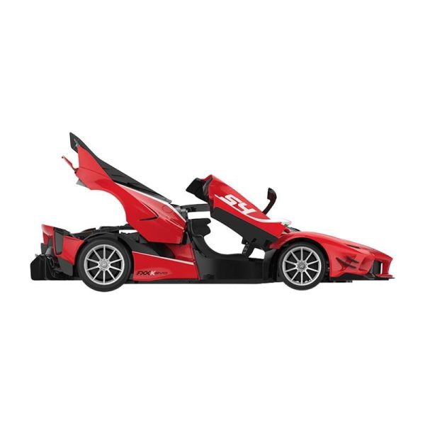 RASTAR Ferrari 1:18 FXXK remote-controlled RC car for self-assembly (red)