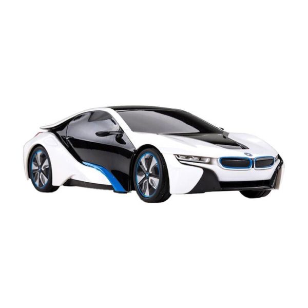 RASTAR R/C 1:24 BMW I8 remote controlled RC car (white)