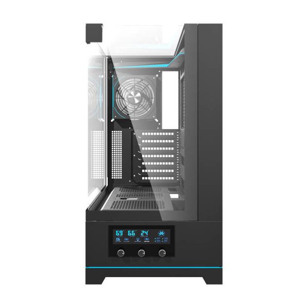 Darkflash DY450 PRO computer case (black) + 1 fan