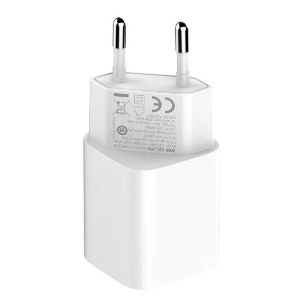 Wall charger LDNIO A2318M USB, USB-C + USB-C - Lightning Cable (Copy)