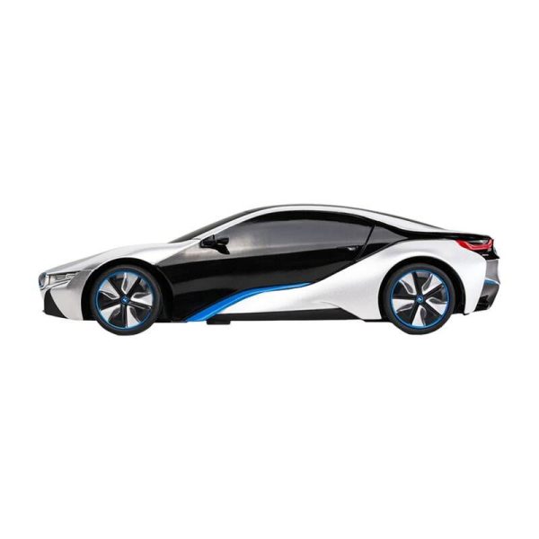 RASTAR R/C 1:24 BMW I8 remote controlled RC car (white)