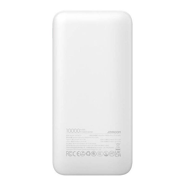 Joyroom Powerbank JR-PBF12 2.4A LED 10000mAh (white)