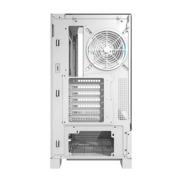 Darkflash DY450 PRO computer case (white) + 1 fan