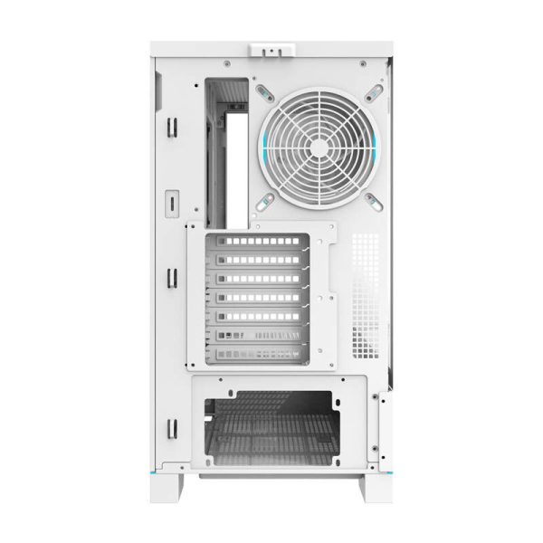 Darkflash DY451 PRO computer case (white) + 1 fan