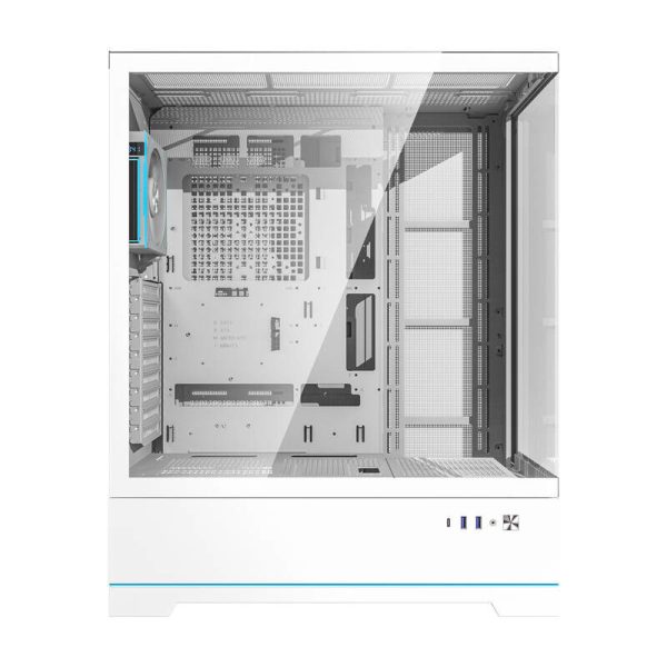 Darkflash DY451L PRO computer case (white) + 1 fan