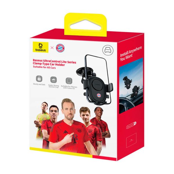 Baseus UltraControl Car Holder (black) Bayern Edition