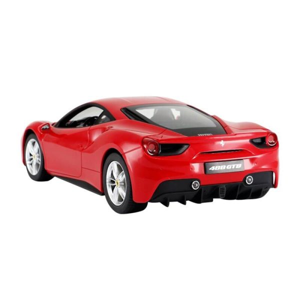 RASTAR 1:14 RC remote control car Ferrari 488 GTB (red)