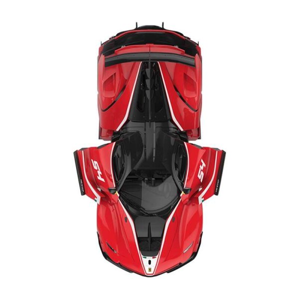 RASTAR Ferrari 1:18 FXXK remote-controlled RC car for self-assembly (red)