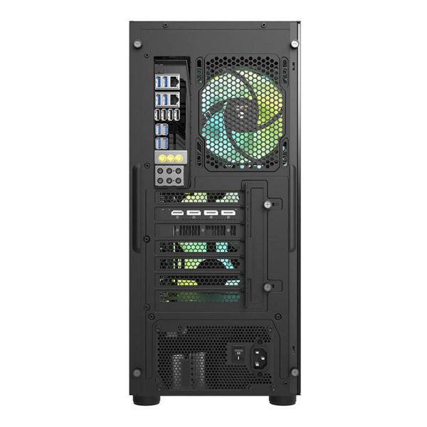 Darkflash DK360 computer case (black) + 3 ARGB fans