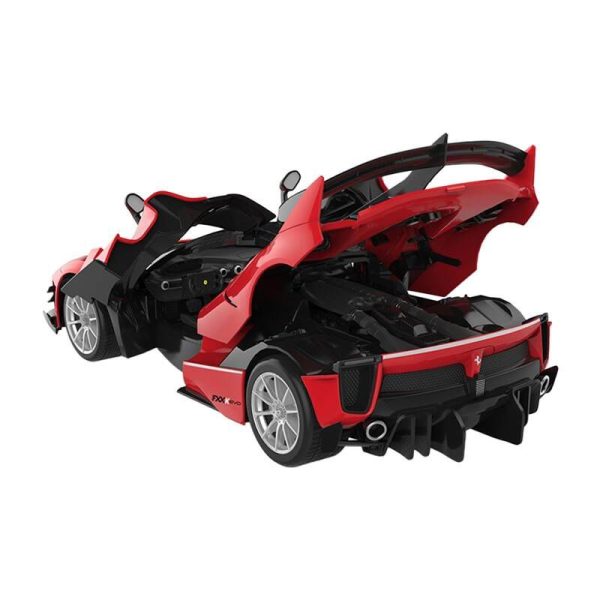 RASTAR Ferrari 1:18 FXXK remote-controlled RC car for self-assembly (red)