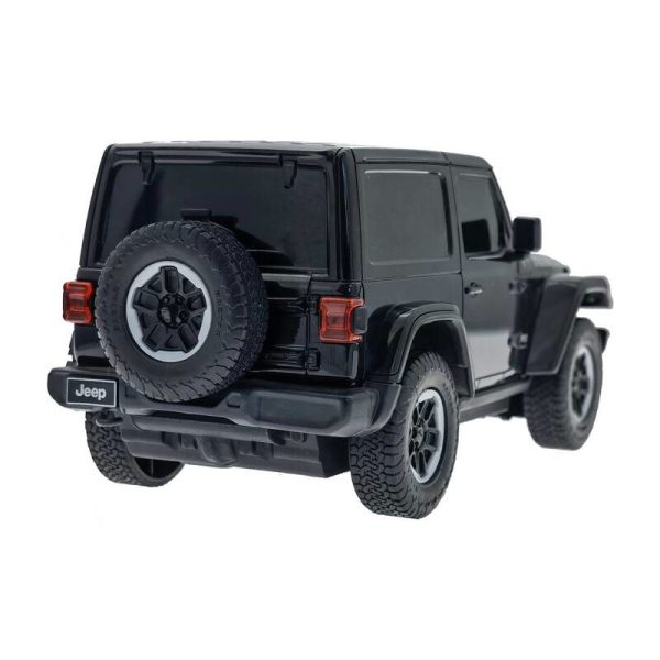 RASTAR R/C 1:24 JEEP Wrangler JL remote control car (black)