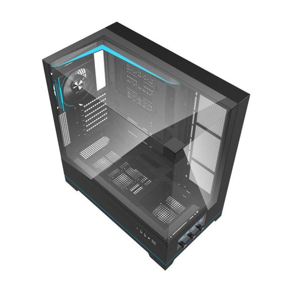 Darkflash DY450 PRO computer case (black) + 1 fan