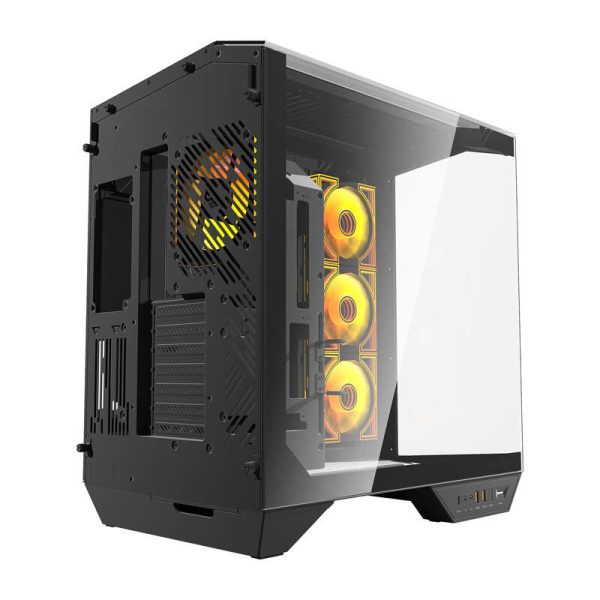 Darkflash DY470 computer case (black) + 4 fans