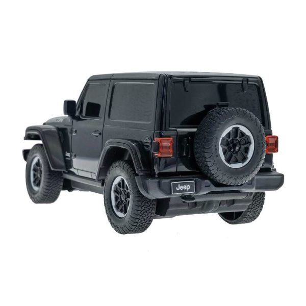 RASTAR R/C 1:24 JEEP Wrangler JL remote control car (black)